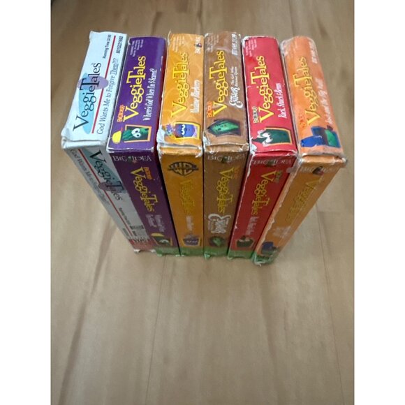 Big Idea VeggieTales VHS Lot Of 6 Lessons In - Picture 3 of 6